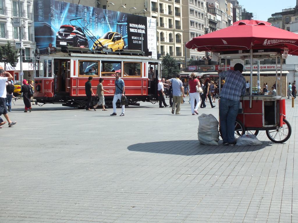 Taksim 9 Suites Apartments Istanbul Eksteriør bilde